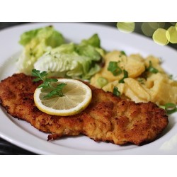 Schnitzel mit Spätzle und...